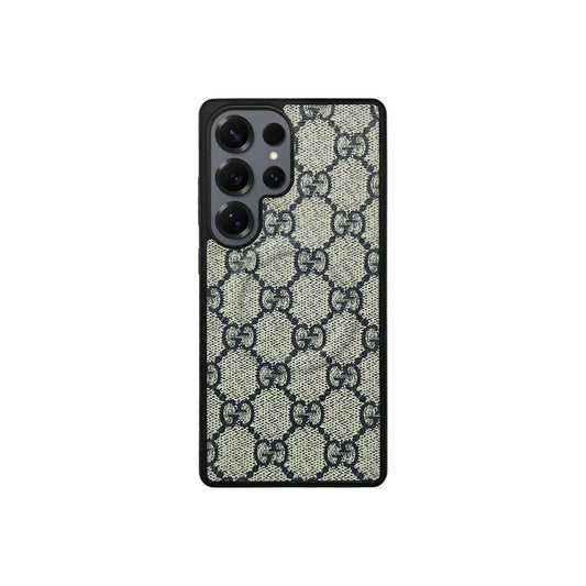 Gucci-Inspired Blue GG Supreme Monogram Case for Samsung Galaxy S Series