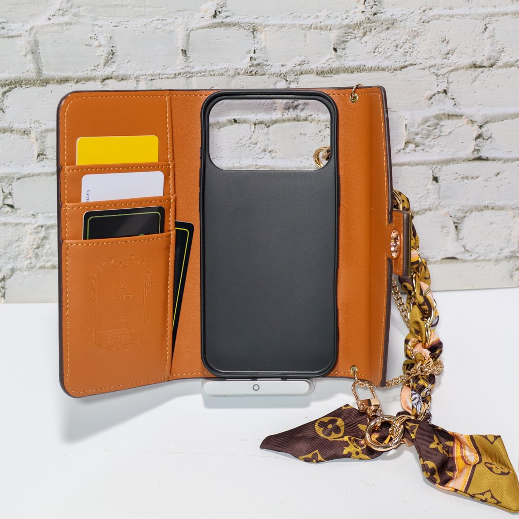 Luxury Wallet Phone Case Card Holder For iPhone 12-18 Pro & Pro Max