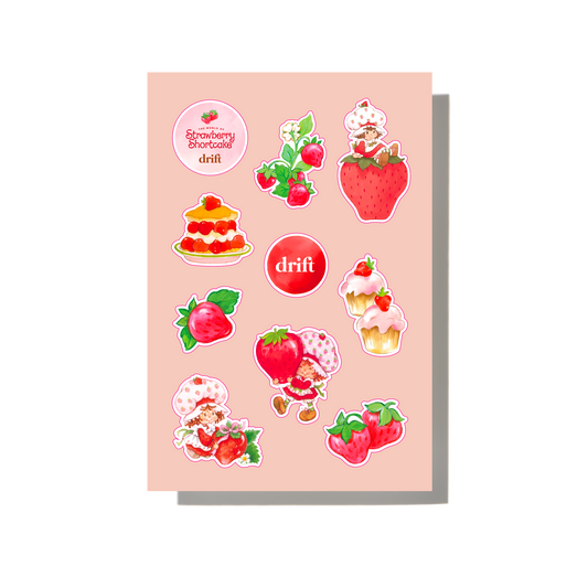 Strawberry Shortcake Sticker Sheet