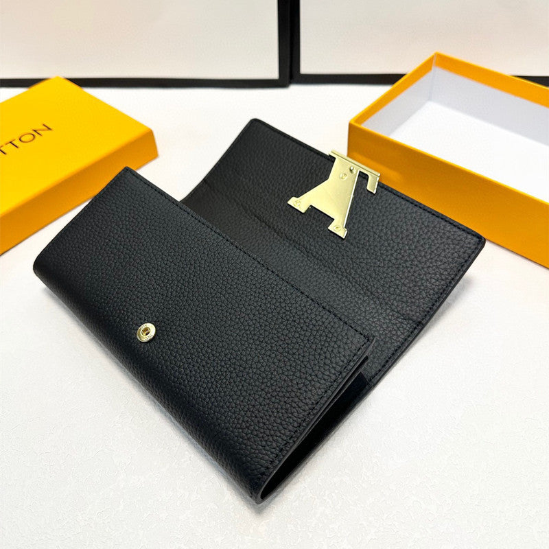 Monogram Clasp Long Wallet